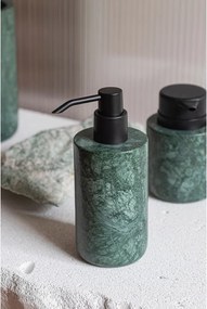 Tmavozelený mramorový dávkovač mydla 200 ml Marble – Mette Ditmer Denmark