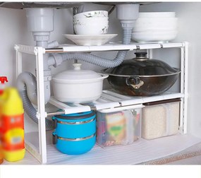 Kuchynský organizér, pod drez nastaviteľný 40-70cm PORTE