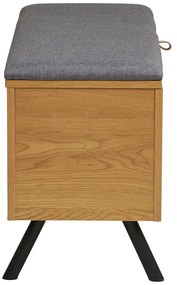 Truhla v dekore duba v prírodnej farbe 92x48x33 cm Barco – House Nordic