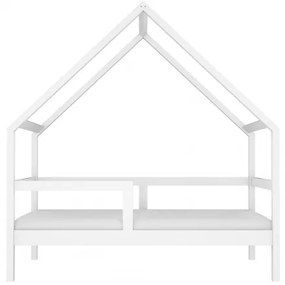 Detská posteľ 80 cm Pamuk (biela) (s roštom). Vlastná spoľahlivá doprava až k Vám domov. 1067335