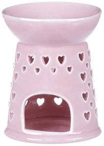 Porcelánová arómalampa Pink, 11 x 11 x 14 cm
