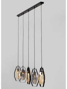 Diamond visiaca lampa čierna