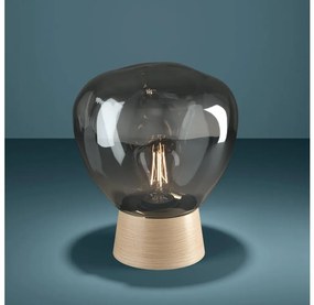 Eglo 390321 - Stolná lampa MAGACELA 1xE27/40W/230V dymová