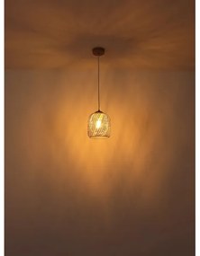 Globo 15965H - Závesné svietidlo na lanku DICHTI 1xE27/40W/230V priemer 18 cm