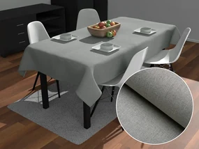 Biante Dekoračný obdĺžnikový obrus BKW-208 Sivé žíhanie 130x180 cm