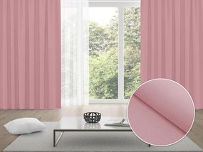 Biante Zatemňovací záves Blackout BKS-413 Púdrovo ružový - šírka 140 cm - 2.AKOSŤ 140x260 cm