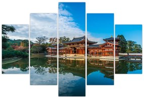 Obraz - Chrám Byodo-in, Japonsko (150x105 cm)