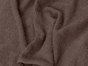 Uterák BASIC MALÝ tmavohnedý 40 x 60 cm, 100% bavlna