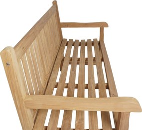 Záhradná lavica Bandung, 3-miestna, teak