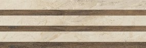 Dekor Fineza Adore beige stripes 25x75 cm mat DADORE275ST