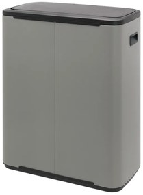 Brabantia BO Touch Bin 60L minerálne sivá