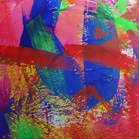 Obraz - Farebná abstrakcia (120x50 cm)