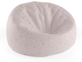 Sablio Sedací vak Cocoon Hviezdy a bodky - 115 x 75 cm x 45 cm