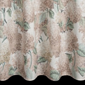 ZÁVES NA KRÚŽKOCH DEMI 140X250 CM VZOROVANÁ