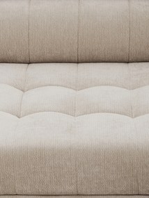 Sofa Nardo s funkciou spania - svetlý béžový šenil Vibe 06