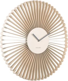 Nástenné hodiny Karlsson Cascara KA6074WH sivobiele 50 cm