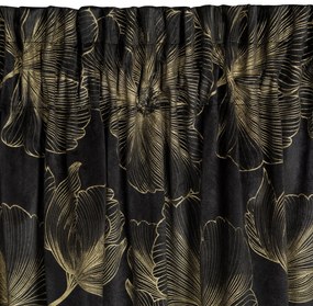 ZATEMŇOVACÍ ZÁVES NA PÁSKE STELLA 140X300 CM KVETY