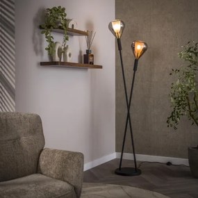 Stojaca lampa 77-19 Wings 2L Multicolour Glass - Komfort-nábytok