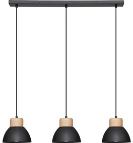 Atmosphera - Luster na lanku DESY 1xE27/40W/230V borovica