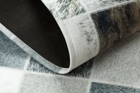 Koberec PATCHWORK 21716 béžový - imitácia kože krava