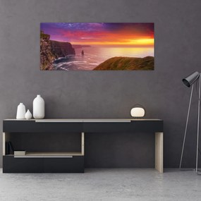 Obraz - Moherské útesy (120x50 cm)