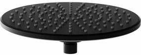 Mexen príslušenstvo, sprchová hlavica 22 cm D-40, čierna, 79740-70
