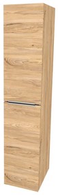 Mereo Mailo, kúpeľňová skrinka vysoká 170 cm, chróm madlo, Multidecor, Jaseň horský, MER-CN594LPJASH