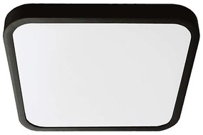 LED Kúpeľňové stropné svietidlo LED/18W/230V 4000K IP44 25x25 cm čierna