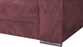 Pohovka Richard, tmavo ružová látka