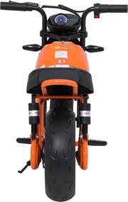 Elektrická motorka SUPERMOTO oranžová