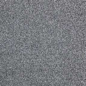 Lano, Koberec metráž Sparkle 843, na mieru, šíře 4m,5m, šedá, ab (mriežka), chodba / predsieň