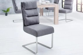 Stolička Comfort Vintage sivá