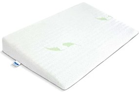 Dojčenský vankúš do postieľky - klin Luxe s Aloe vera 60x38 cm