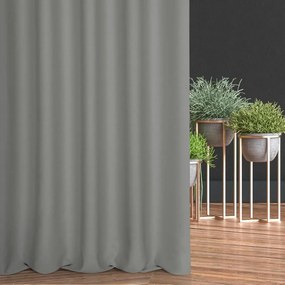 Dimout Manhattan š. 290 cm - Sivá oceľová