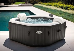 Intex | Vírivý bazén Pure Spa - Jet & Bubble Deluxe HWS 4 + výhodný set príslušenstva | 19900142