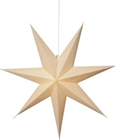 Eglo 411556 - Vianočná dekorácia ÉTOILE hviezda 1xE14/25W/230V 60 cm béžová
