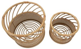 Kovové obaly na kvetináče v súprave 2 ks ø 30 cm Panama – Mauro Ferretti