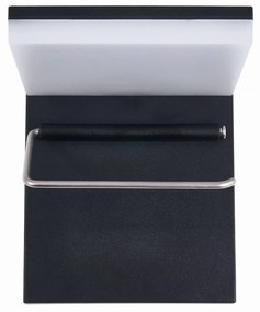 BERGE LED držiak na toaletný papier s USB 5W - studená biela
