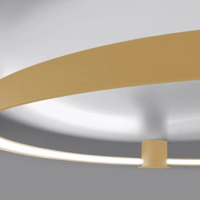 Sollux Stropné svietidlo RIO 55 golden LED 4000K