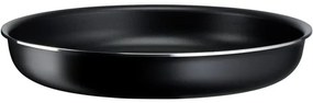 Tefal - Sada panvíc 3 ks INGENIO EASY COOK &amp; CLEAN BLACK