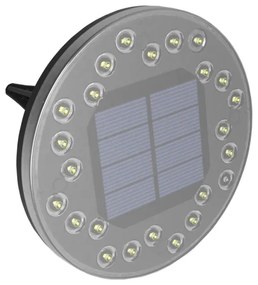 Immax 08496L-SADA 4xLED Vonkajšie solárne osvetlenie so senzorom 0,048W/2V IP68