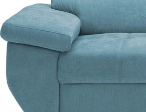 Dvojsedák Speedway, azúrovo modrá látka