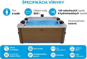 Marimex | Vírivý bazén MSPA Oslo Amber F-AM063W | 11400311