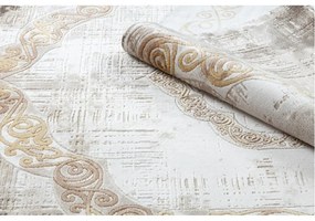 Luxusný kusový koberec akryl Lana béžový 160x230cm