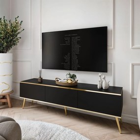 TV skrinka BOSTON III čierna 175cm