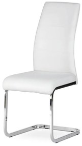 Autronic -  Jedálenská stolička DCL-408 WT biela ekokoža
