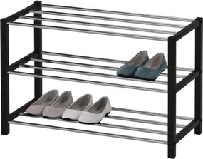 Kovový botník Sirius, čierny%