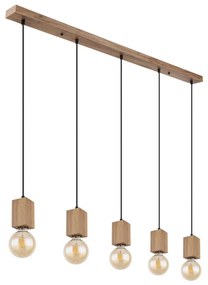 Globo 15655-5H - Luster na lanku ERNA 5xE27/60W/230V