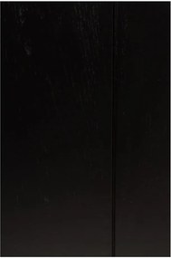 Čierny jedálenský stôl Zuiver Storm, 220 x 90 cm