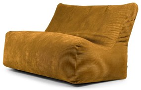 Menčestrový sedací vak v horčicovej farbe Sofa Seat Lounge – SLOWDOWN